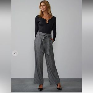 Houndstooth Wideleg Trousers